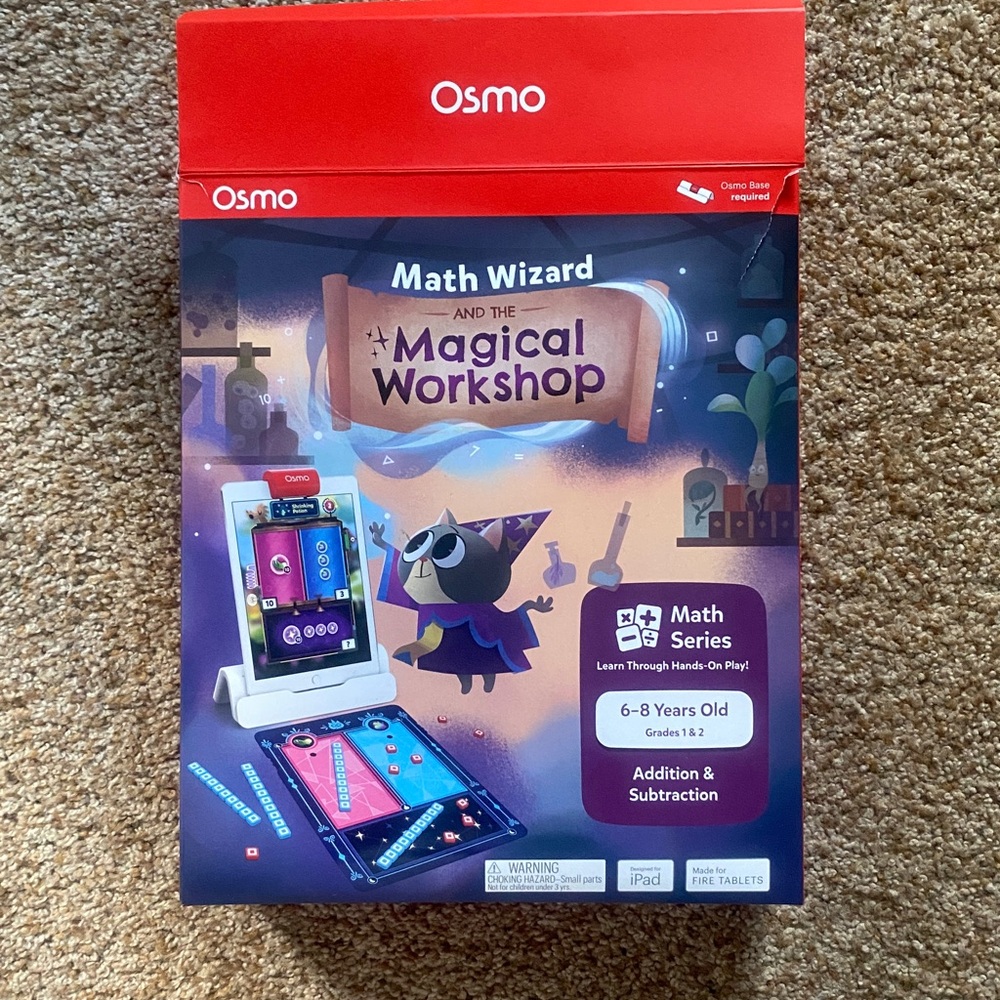 Osmo Math Wizard and the Magical Workshop. NWOT